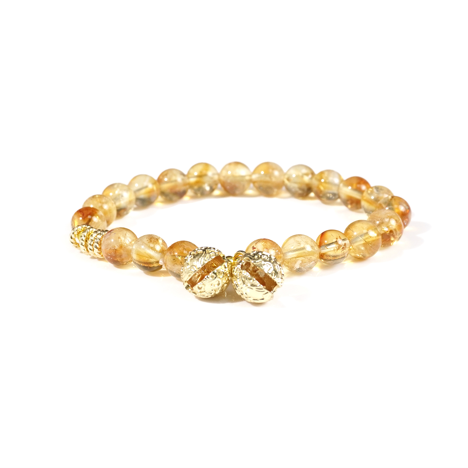 Yellow Tower Crystal Bracelet