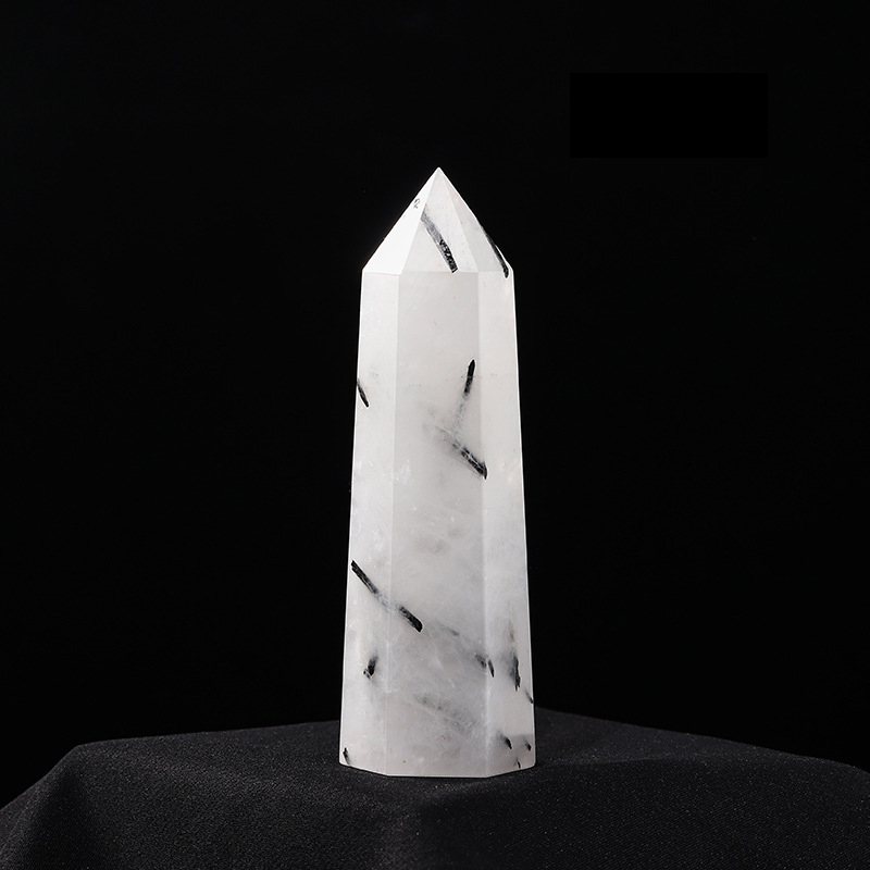 Black hair crystal - crystal