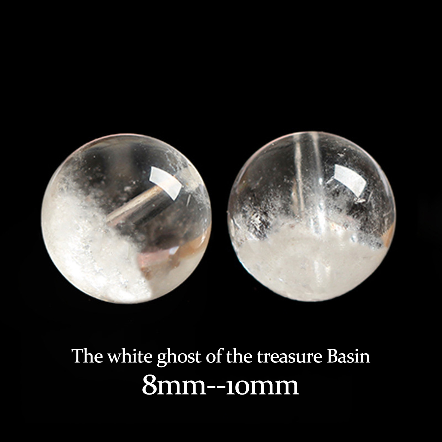 Natural Treasure Basin White Ghost [1 Bead]