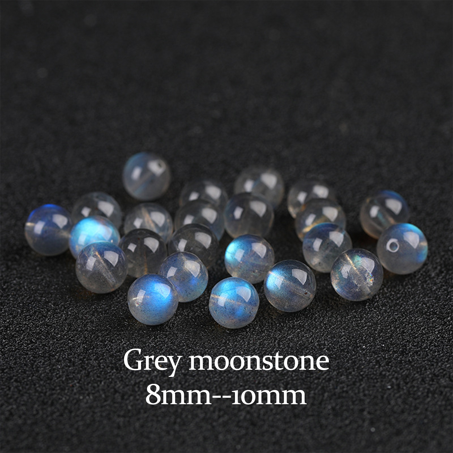 Natural grey moonstone [1 bead]