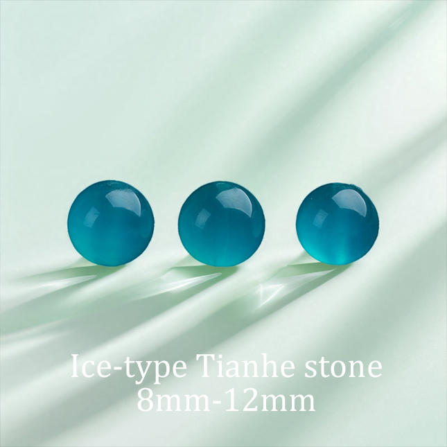 Natural ice-type Tianhe stone [1 bead]