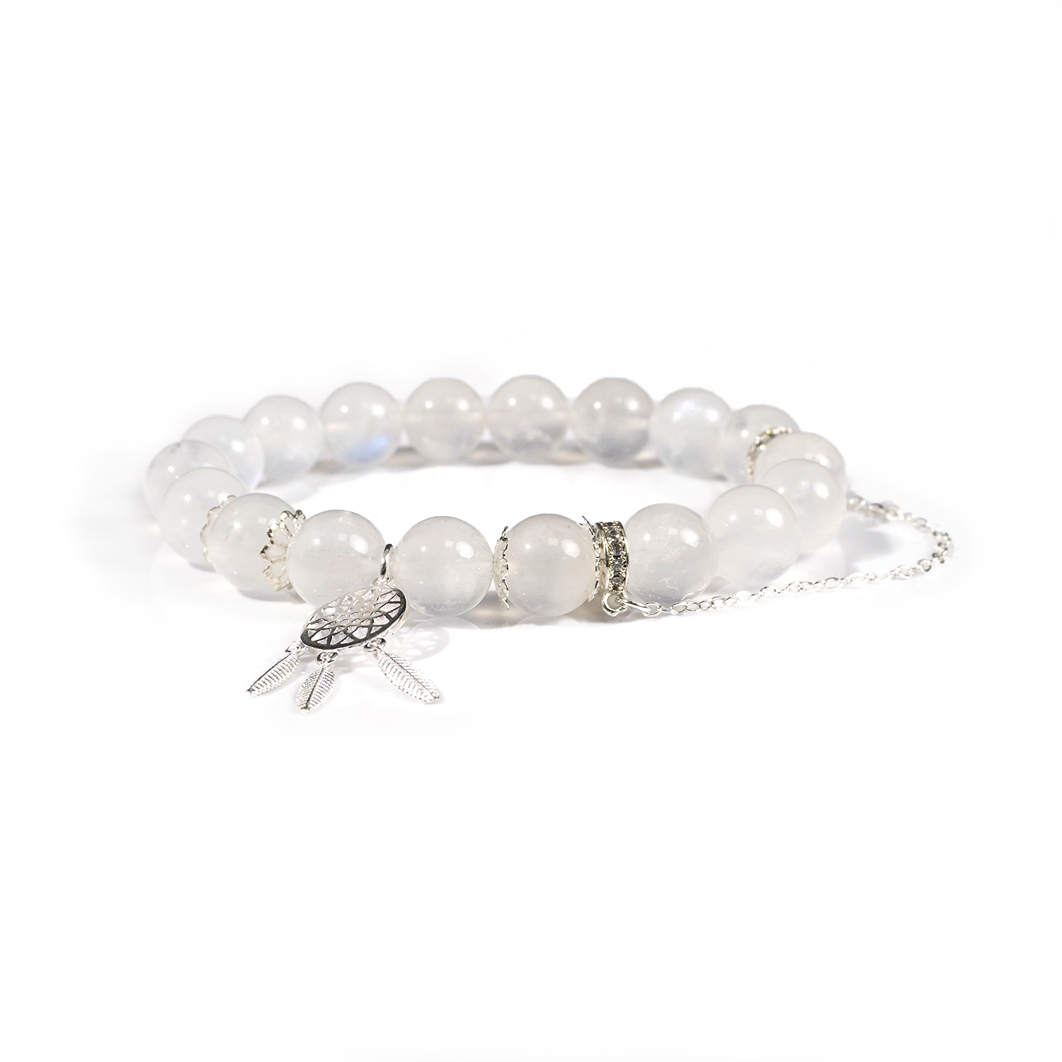 Blue moonstone bracelet