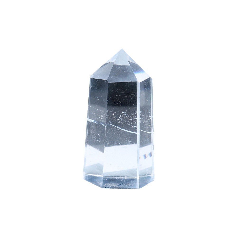 White crystal column demagnetization energy hexagonal prism