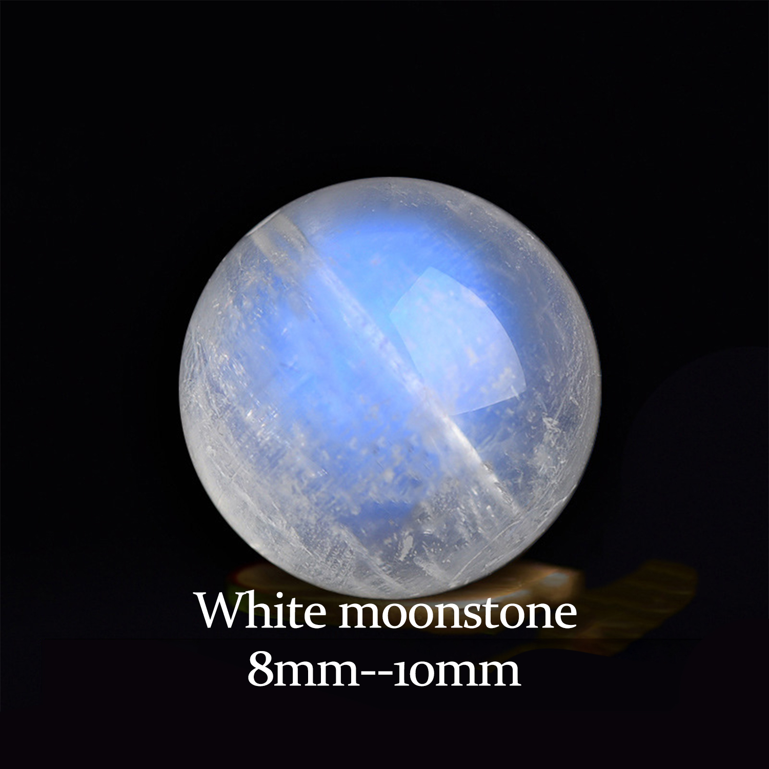 Natural white moonstone [1 bead]