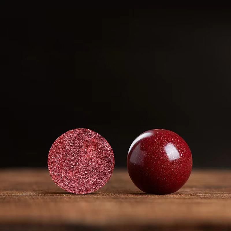 High-end men's bracelet - Cinnabar